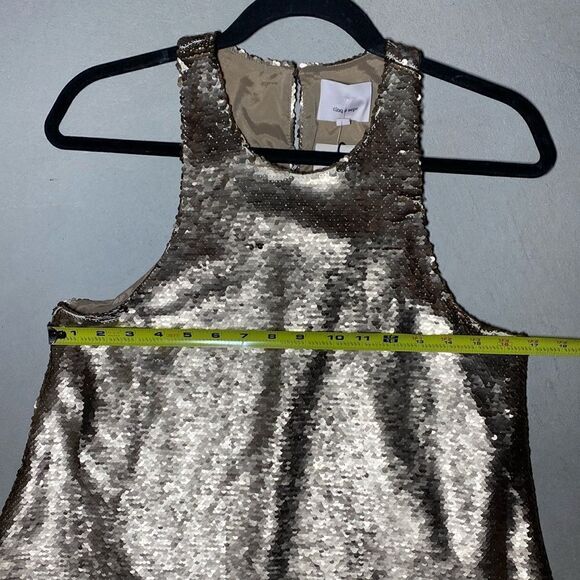 NWT MSRP $345 Cinq a Sept Sequin Dylan Tank Top Women's Size Medium - Picture 12 of 13
